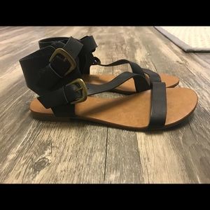 Mossimo Supply Co. Strappy Buckled Sandals
